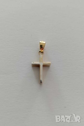 златна висулка кръст 48902-2