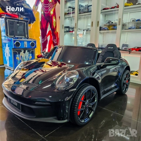 Акумулаторна Двуместна КОЛА Porsche 911 2026,GT3,24V14AH, снимка 2 - Детски велосипеди, триколки и коли - 37661893