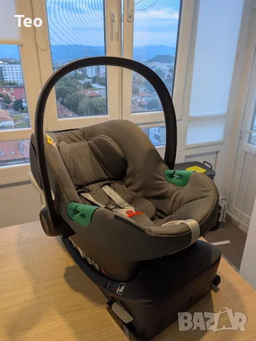 Cybex Aton B2 i-Size + база за кола Base One isofix кош за новородено, снимка 4 - Столчета за кола и колело - 55826229