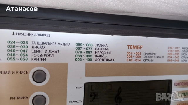 Yamaha PSR-R200 - 95€/185лв. Лично предаване !, снимка 12 - Синтезатори - 53487295