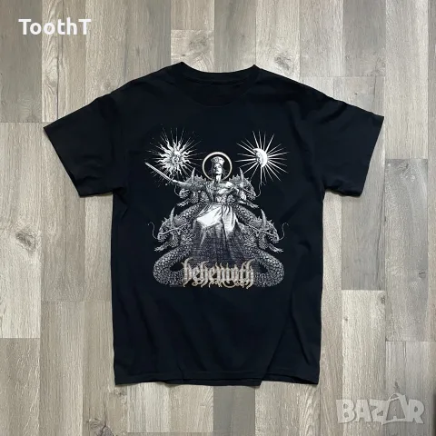 Vintage Метал Тениска: Behemoth Evangelion Албум Промо 2009