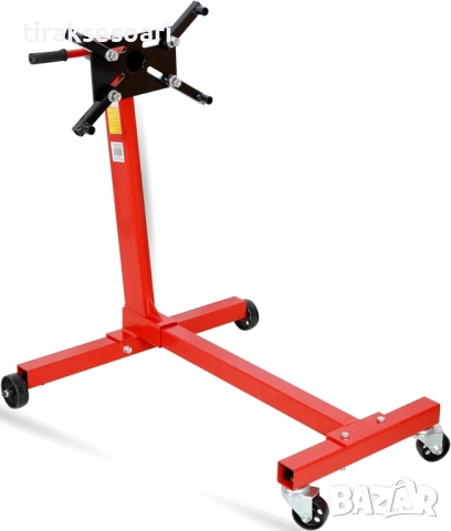 Стойка за двигатели STAHLMAYER – 450 кг, подсилена конструкция 