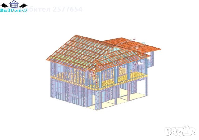 Къща,Бунгало,Преместваема къща,Сглобаяеми къщи,Модулни,Жилищни-90м², снимка 1 - Строителни материали - 44197481