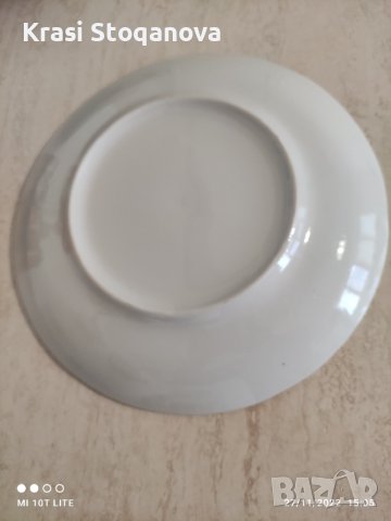 Голямо ПЛАТО за ТОРТА / Порцелан Тежко и Масивно , снимка 8 - Сервизи - 38815963