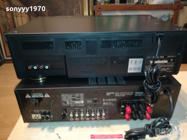 denon 3head deck+denon receiver 1502221108, снимка 12 - Ресийвъри, усилватели, смесителни пултове - 35794072