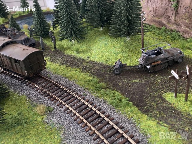 Диорама 1:72 Битка (сцена) - МАКЕТ, снимка 15 - Колекции - 34114543