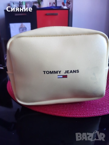 Есенна жълта чанта Tommy hilfiger, снимка 3 - Чанти - 51786331