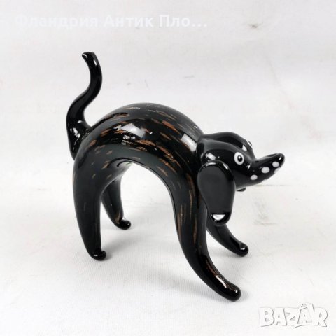 Стъклена фигурка - Куче, снимка 2 - Декорация за дома - 40008339