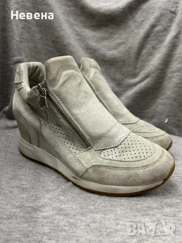 Geox обувки дамски , естествен велур, номер 37, снимка 8 - Маратонки - 48178461