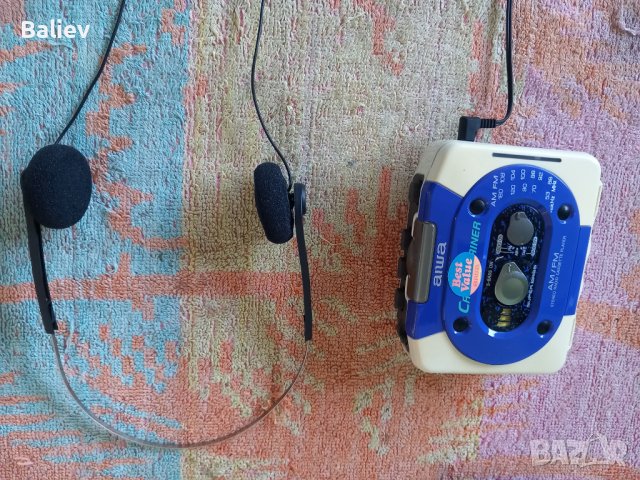 Aiwa HS-SP350W AM/FM Walkman , снимка 4 - Други - 42169245