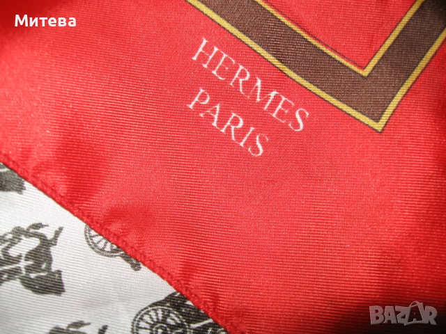 Hermes дамски шал, снимка 5 - Шалове - 52597385