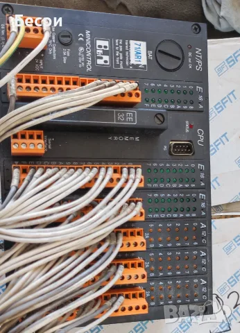 B&R MINICONTROL – индустриален PLC контролер с CPU и I/O модули