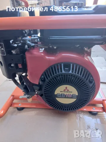 Водна помпа / мотопомпа KP Pump 3” Mitsubishi – 480 л/мин – като нова, само 50 часа работа, снимка 4 - Водни помпи - 56010972
