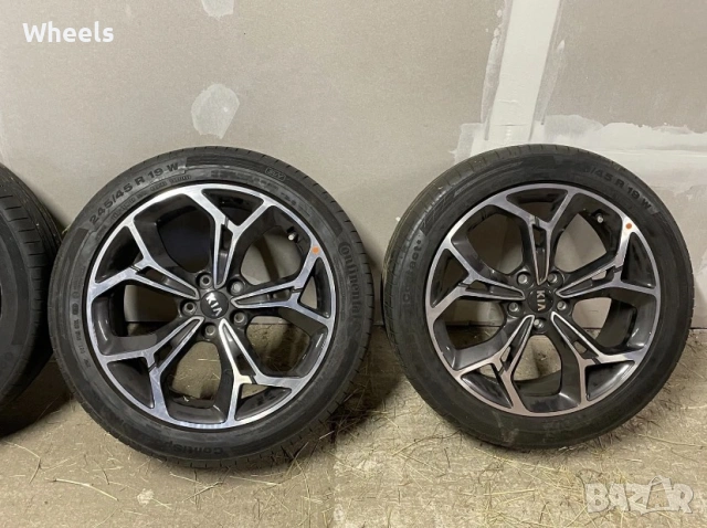 19" 5x114.3 KIA GT-Line Original, снимка 4 - Гуми и джанти - 53039331