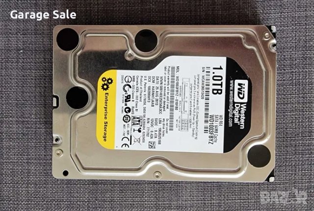 Western Digital RE 1TB Enterprise Hard Drive