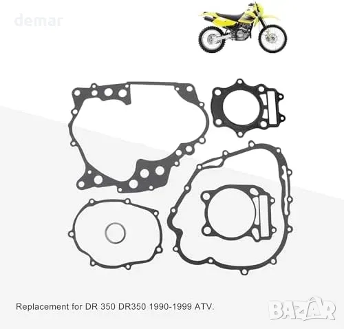 GOOFIT комплект гарнитури за статор/генератор (crankcase magneto) за DR 350/DR350 1990–1999 ATV, снимка 6 - Части - 55828187