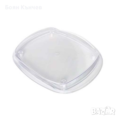 Монетник прозрачен правоъгален за ресто