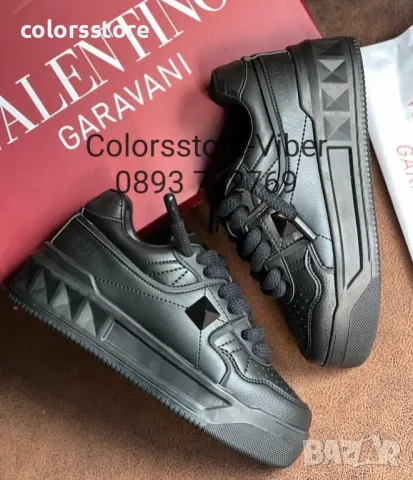 Мъжки кецове Valentino/Br-Q257, снимка 3 - Маратонки - 42941126