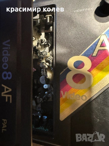  видеокамера "Sony CCD-V8AF Camcorder - Black", снимка 6 - Камери - 52670956