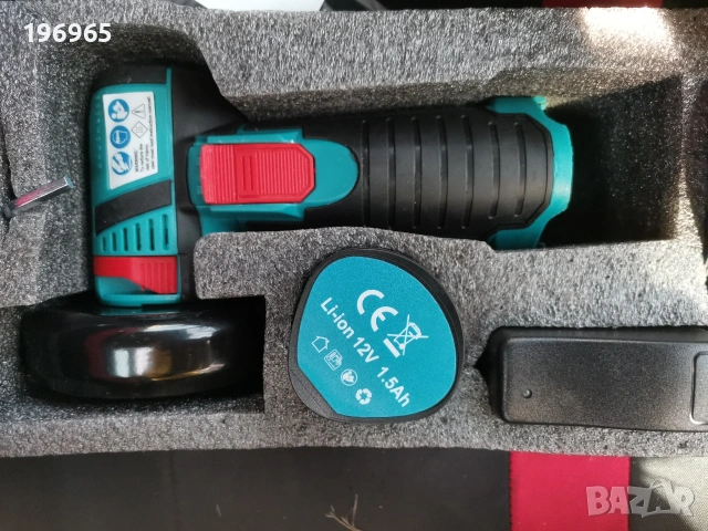 акумулаторен ъглошлайф