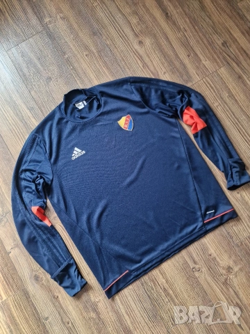 Страхотна мъжка спортна блуза ADIDAS размер XL , снимка 2 - Спортни дрехи, екипи - 53235167