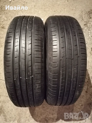 Продавам 2 броя летни гуми 195.65.15 на 1 сезон дот 2021 