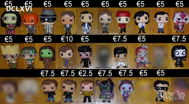 Funko Pop Колекция БЕЗ КУТИИ - Batman, Walking Dead, Anime и други, снимка 2 - Колекции - 52576689