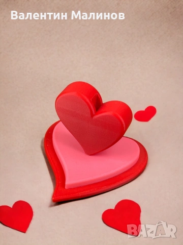 Вечна 3D принтирана роза – подарък за Свети Валентин, снимка 4 - Изкуствени цветя - 53145356