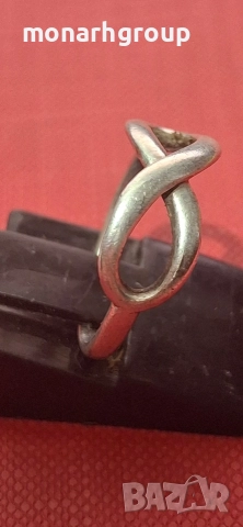 Сребърен пръстен, снимка 4 - Пръстени - 52684557