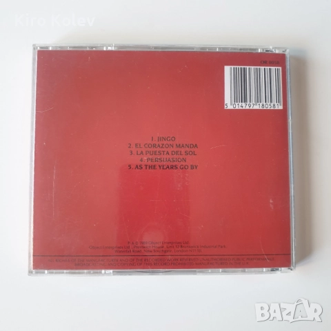 Santana ‎– Persuasion cd, снимка 3 - CD дискове - 51741096