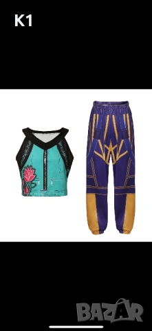 Детски костюм Кей Поп K-Pop Demon hunters, Руми/Зоуи, костюми Rumi, снимка 8 - Детски комплекти - 53055099