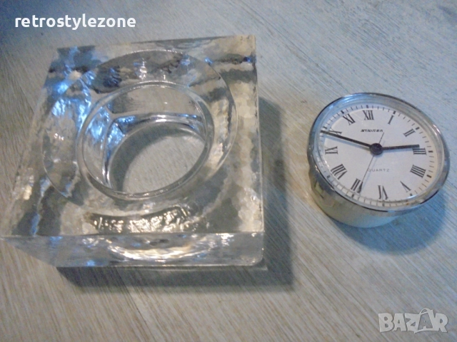 № 8423 Стар настолен часовник Staiger  , снимка 4 - Други ценни предмети - 52978308