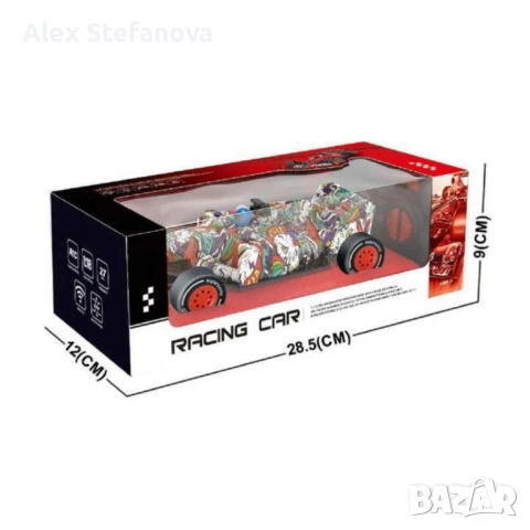 Състезателна Кола 1:18 с дистанционно управление – Уличен стил и бързина в дланта, снимка 4 - Коли, камиони, мотори, писти - 52837337