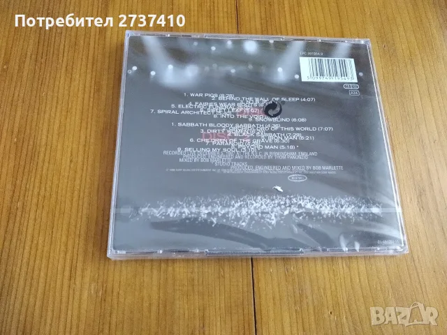 BLACK SABBATH - REUNION 2cd оригинални дискове, снимка 2 - CD дискове - 55879243