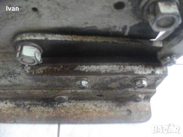 Масивна Голяма Гилотина/Ножица За Дебело Рязане На Ламарина-Лостова-Ръчна-Ножове 185мм/12,5кг/100см, снимка 7 - Други инструменти - 41454323