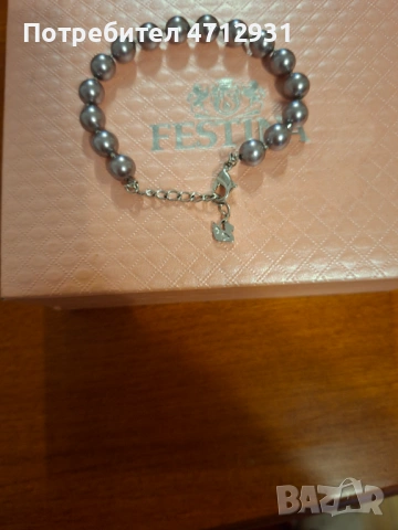 Гривна Swarovski, снимка 2 - Гривни - 53146304