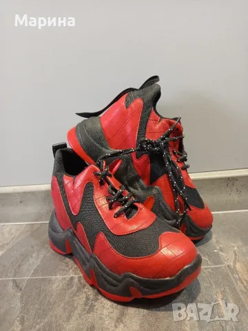 ЛИКВИДАЦИЯ Обувки на платформа 