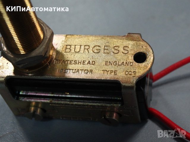 плунжерен изключвател BURGESS Actuator CQ3, снимка 2 - Резервни части за машини - 34452348