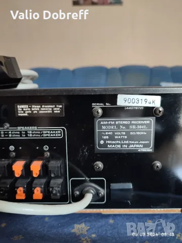 HITACHI - SR 304 L - ресивър, снимка 8 - Ресийвъри, усилватели, смесителни пултове - 56170666