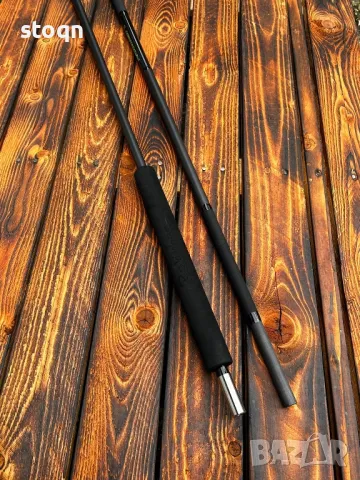 Двуколенна карбонова дръжка 220см , снимка 2 - Такъми - 48942692