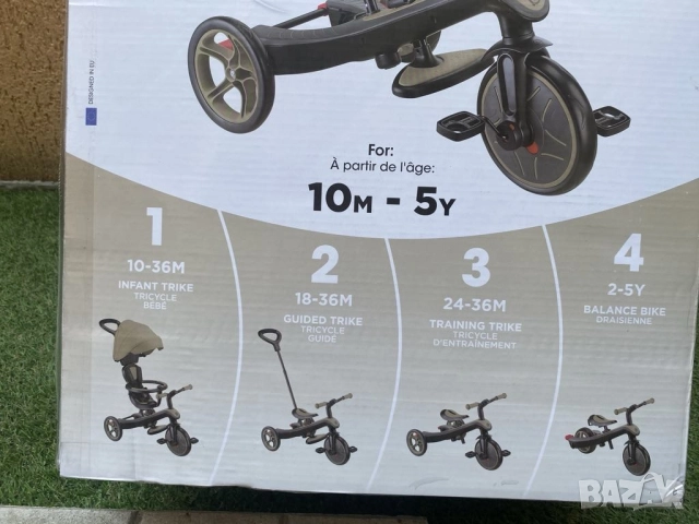 Триколка Globber 4 в 1, снимка 2 - Детски велосипеди, триколки и коли - 52147699