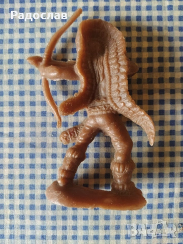 стара фигурка индианец , снимка 2 - Колекции - 53387918