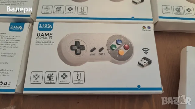 SNES контролери за Nintendo Switch и компютър, безжични, снимка 4 - Аксесоари - 47405088