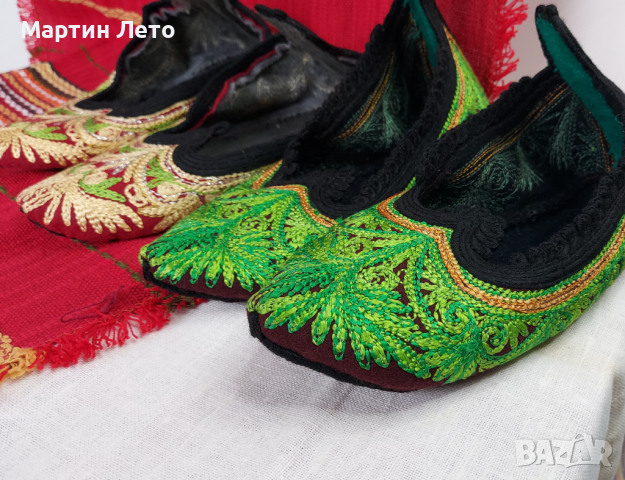 Везани терлици. Вълнени. Нови!, снимка 3 - Антикварни и старинни предмети - 44673970