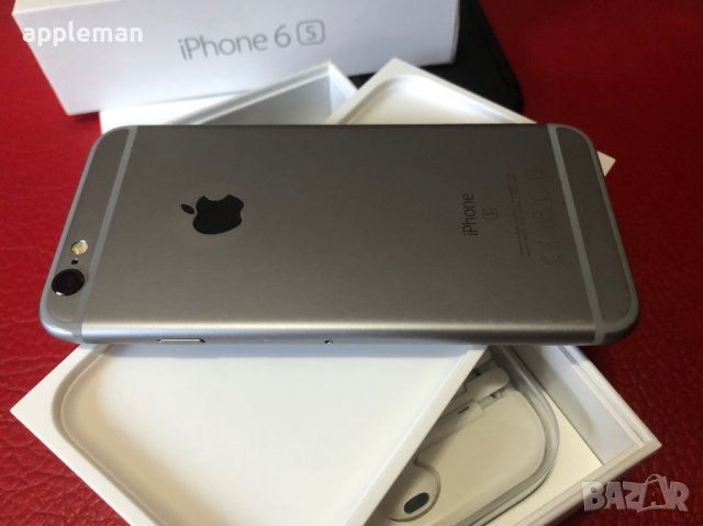 Apple iPhone 6s 32Gb Space gray  Фабрично отключен, снимка 4 - Apple iPhone - 28026513