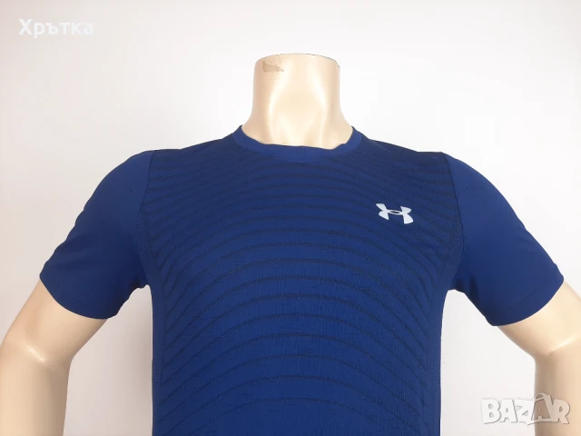 Under Armour Seamless - Оригинална мъжка тениска р-р SM, снимка 5 - Тениски - 50689162