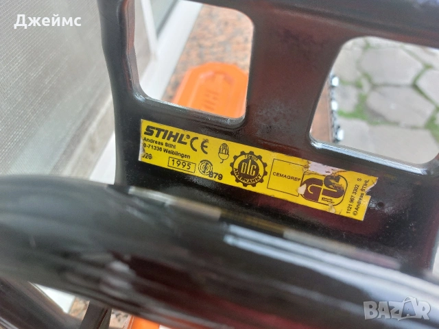 Резачка STIHL 026, снимка 10 - Градинска техника - 53690223