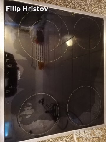 Стъклокерамичен плот(котлони за вграждане)