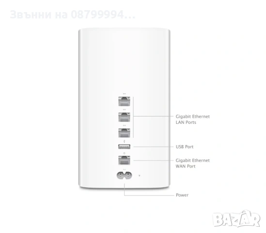 Apple AirPort Time Capsule 2 TB, снимка 2 - Външни хард дискове - 53135855
