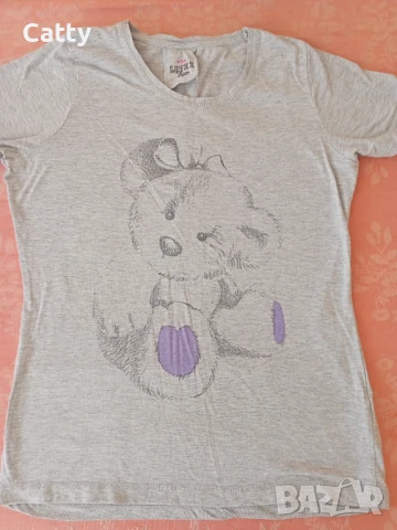 Дамски летни блузи-2 броя за 1 лв, снимка 3 - Тениски - 51016813